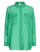 Nuelinam Ls Shirt Green Nümph