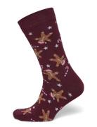 Christmas Bamboo Sock Red Lindbergh