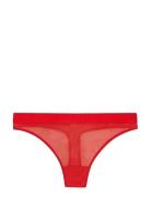 Mesh Thong Red Organic Basics