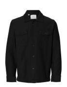 Slholiver Sweat Overshirt Noos Black Selected