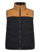 Durable Water Repellent Puffer Vest Black Timberland