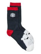 Vmelf Socks Xmas Navy Vero Moda