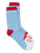 Vmelf Socks Xmas Blue Vero Moda