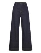 Cmjean-Wide-Pants Navy Copenhagen Muse