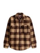 Tjm Check Overshirt Ext Brown Tommy Jeans