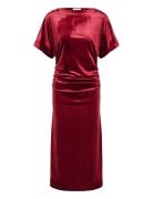 Slvelera Dress Red Soaked In Luxury