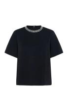 Slmarigold Embellished Tee Black Soaked In Luxury