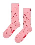 Candy Cane Sock Pink Happy Socks