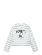 Snoopy Embroidered T-Shirt Blue Mango