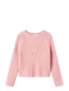 Nkfrikine Ls Short Knit Pullover Pb Pink Name It