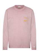 Ls Tee Pink Champion