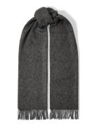 Slftime New Wool Scarf Grey Selected