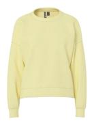 Pcchilli Ls Sweat Noos Bc Yellow Pieces