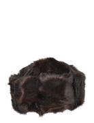 Stubai Faux Fur Hat Brown Twist & Tango