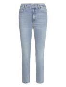 Claudia Slim-Fit Cropped Jeans Blue Mango
