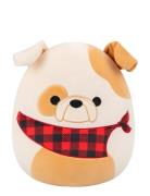 Squishmallows 30 Cm P24 Brock Bulldog Cream Squishmallows
