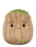 Squishmallows 20 Cm Marvel Groot Cdu Beige Squishmallows