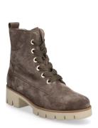 Laced Ankle Boot Brown Gabor