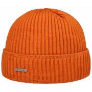 Unisex Beanie Merino Wool Orange