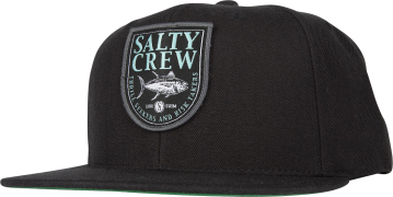 Salty Crew Current 6 Panel Black