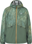 Men's Laman Print Jacket Geology Green