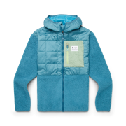 Cotopaxi Women's Trico Hybrid Hooded Jacket Blue Spruce/Drizzle