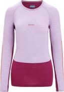 Icebreaker Women's 125 Zoneknit™ Long Sleeve Crew PURPLE GAZE/GO BERRY...