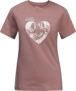 Women's Camping Love T Afterglow