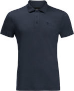 Jack Wolfskin Men's Travel Polo Night Blue