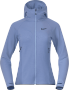 Bergans Women's Tind Merino Hood Jacket  Blueberry Milk