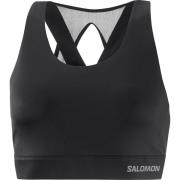 Women's Cross Run Bra DEEP BLACK/