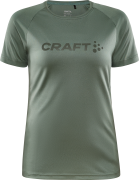 Craft Women's Core Unify Logo Tee Thyme