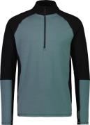 Mons Royale Men's Olympus Half Zip Burnt Sage / Black