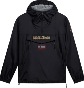 Napapijri Unisex Rainforest Ripstop Anorak Jacket Black