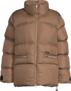 Women's Hero Puffer Jacket Taupe Brown