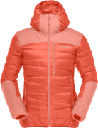 Norrøna Women's Falketind Down750 Hood Orange Alert/Peach Amber