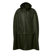 Men's Stratus Rain Poncho Dark Green