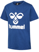 Hummel Kids' hmlTRES T-Shirt Short Sleeve Dark Denim