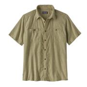 Patagonia Men's Back Step Shirt Swell Dobby: Buckhorn Green