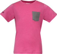 Kids' Myske Wool Tee Ibis Rose