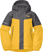 Kids' Lilletind Insulated Jacket Light Golden Yellow/Solid Dark Grey