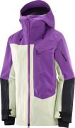 Salomon Women's Moon Patrol GORE-TEX Jacket Royal Purple/Almond Milk