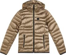 Women's Cliff Light Down Hood Tiger Brown