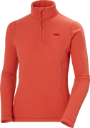 Helly Hansen Women's Daybreaker 1/2 Zip Fleece Red