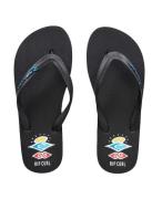 Rip Curl Breakers Bloom Open Toe Black/Blue