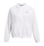 Under Armour Women's UA Rival Sport Windbreaker White