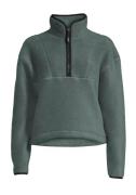 Casall Women's Pile Half Zip Dusky Teal