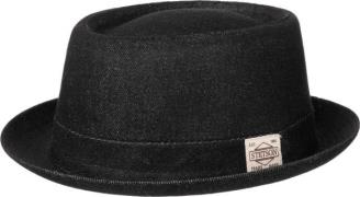 Stetson Men's Pork Pie Denim Black