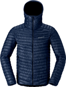 Norrøna Men's Trollveggen Superlight Down Hood Indigo Night Blue