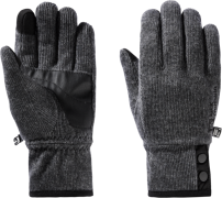 Jack Wolfskin Women's Winter Wool Glove Dark Grey